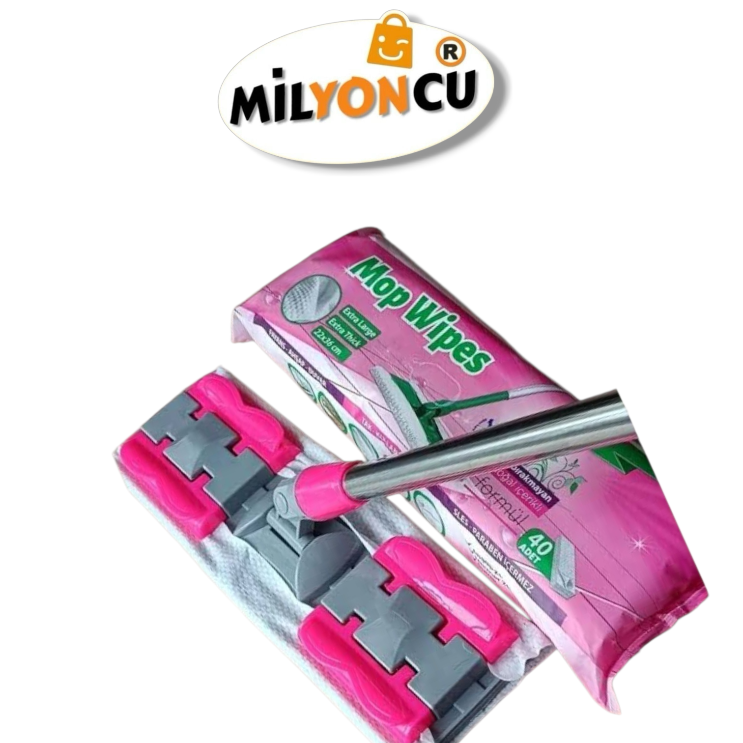 MOP UCUNA TAKILABİLEN ISLAK KULLAN AT