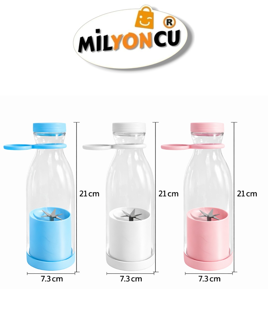 MİNİ SARJLI SMOOTHIE BLENDER 380 ML