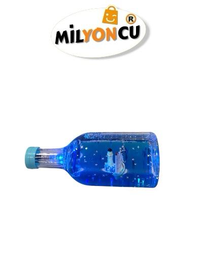 PLASTİK SULU IŞIKLI BİBLO – DEKORATİF LED IŞIKLI (CY-104)