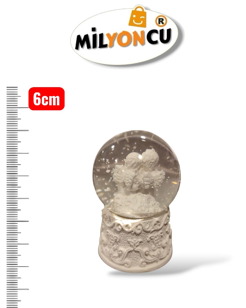 DEKORATİF MELEK KAR KÜRESİ (HH-168)