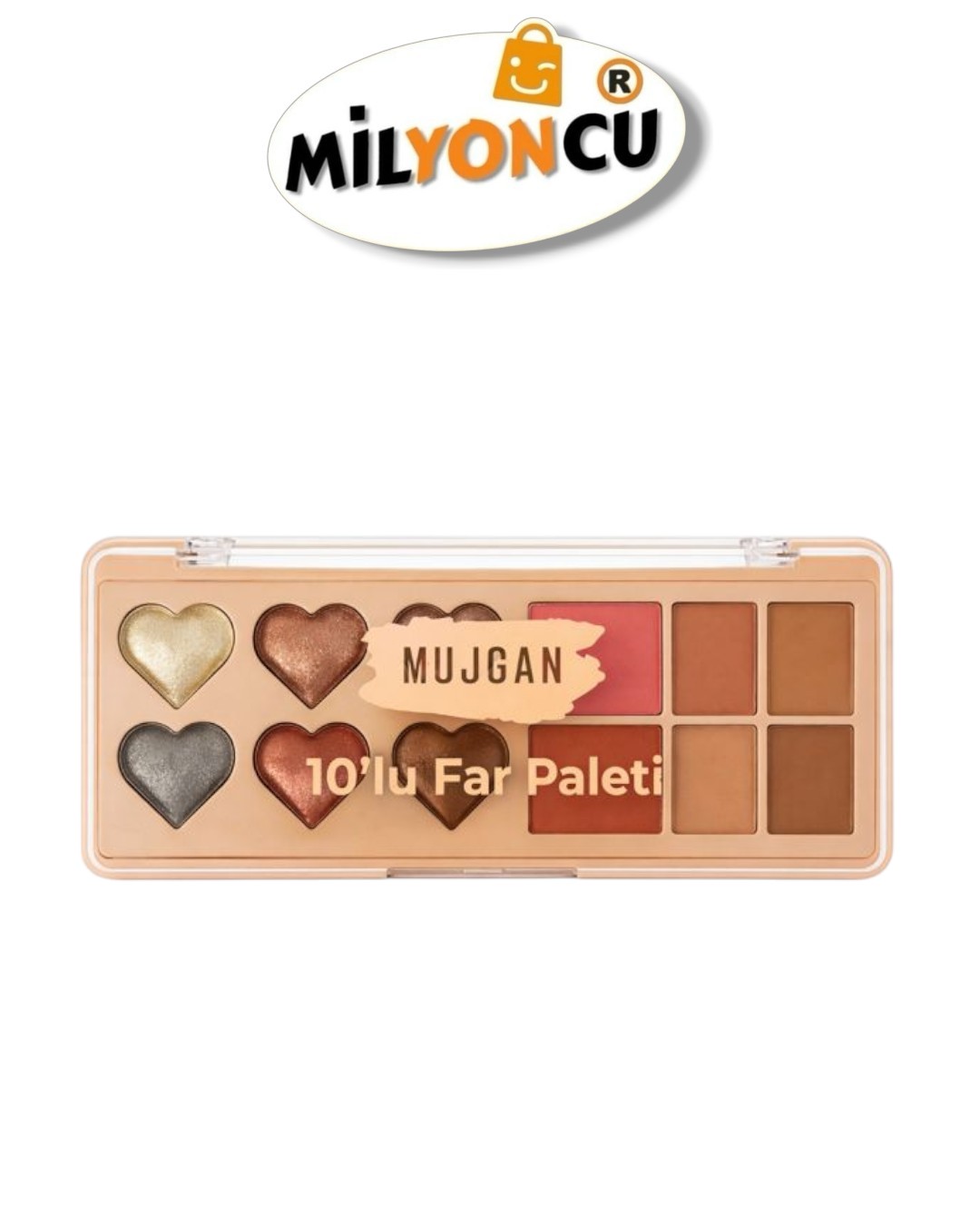 MUJGAN 10'LU FAR PALETİ MJGN-892