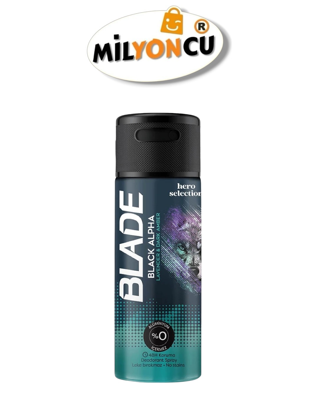 BLADE BLACK ALPHA DEODARANT 150 ML