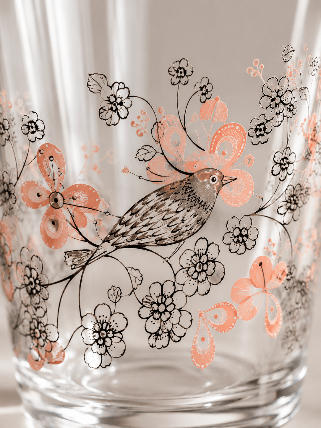 LAV LARA 22120 6'LI DESENLİ SU BARDAĞI - Görsel 3